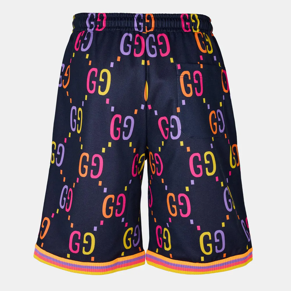 Gucci Men's Jersey Fleece Jogger Shorts detail 2