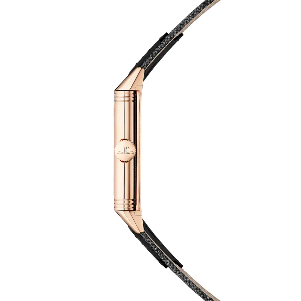 Jaeger-LeCoultre Reverso Tribute Small Seconds 45.6 X 27.4mm Pink Gold 750/1000 (18 Carats) - Manual Winding in Grey, additional product view 2