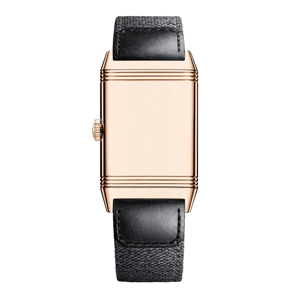Jaeger-LeCoultre Reverso Tribute Small Seconds 45.6 X 27.4mm Pink Gold 750/1000 (18 Carats) - Manual Winding in Grey, additional product view 3