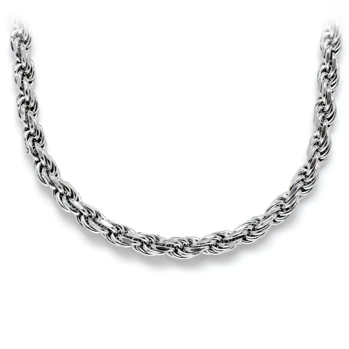 For Him Sterling Silver Rope Chain in 3mm / 925 Sterling Silver / 22" – Chain