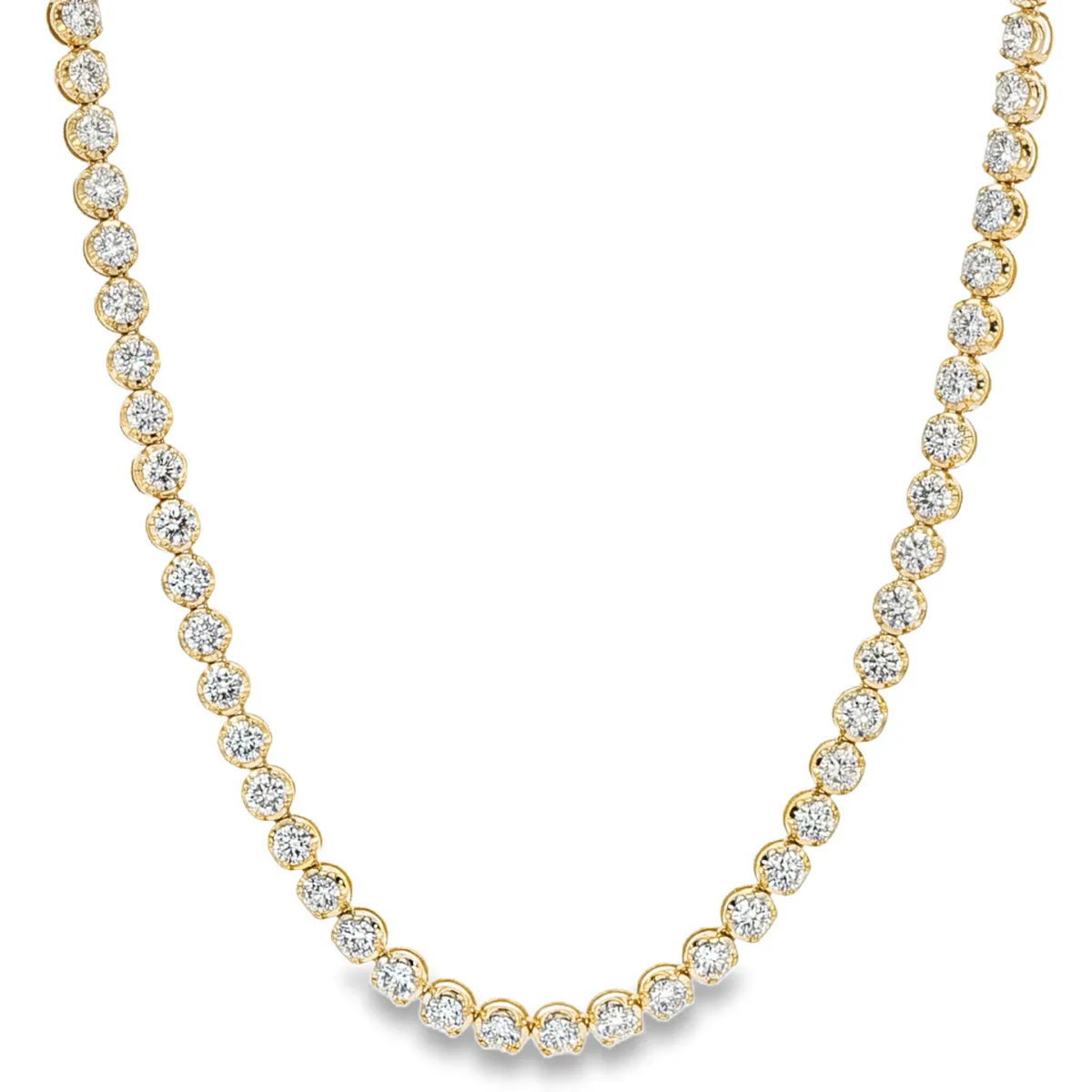 AHMED - MOON JEWELRY Buttercup Tennis Chain 71097 in Rose Gold – Necklaces