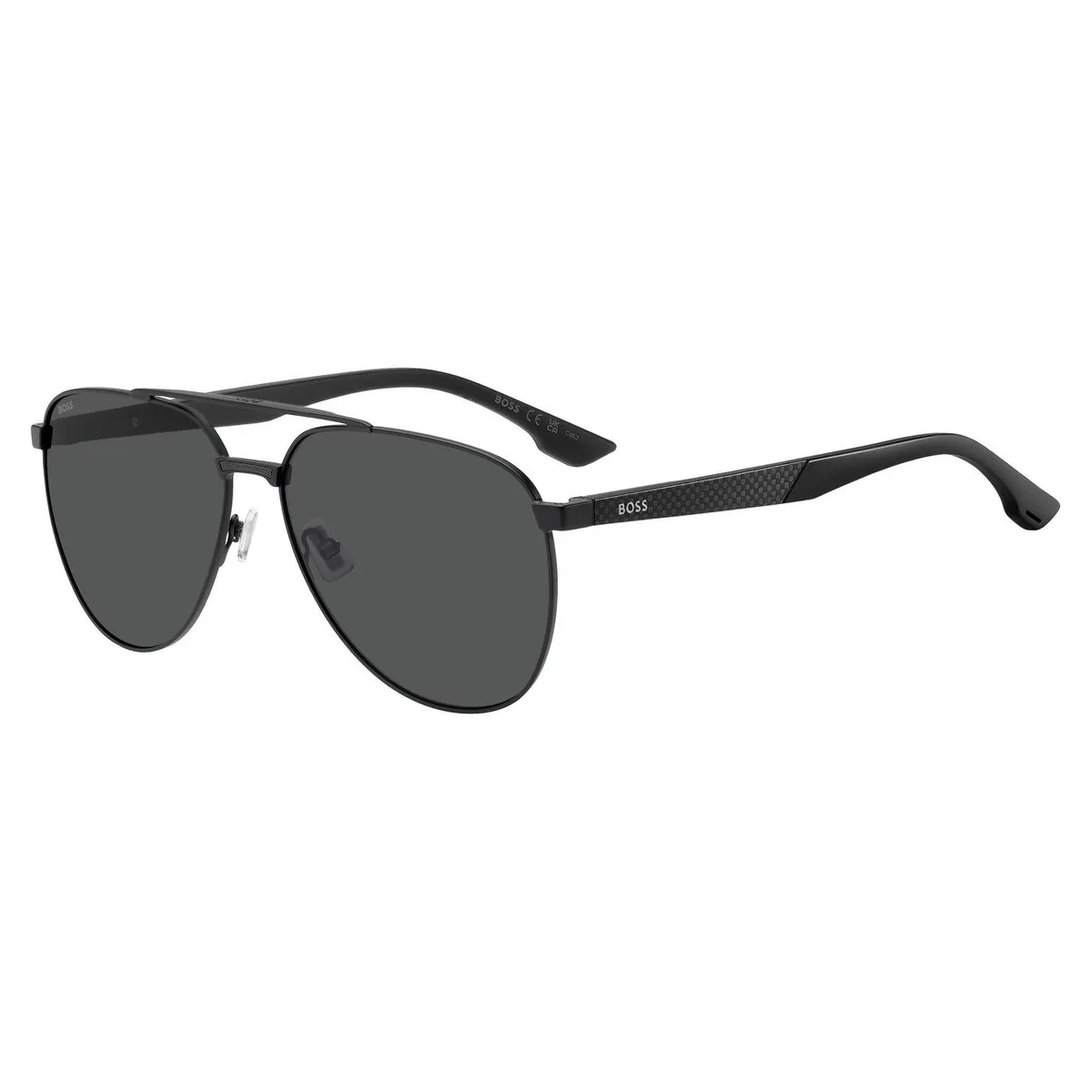 Boss Men's Pilot Round Sunglasses