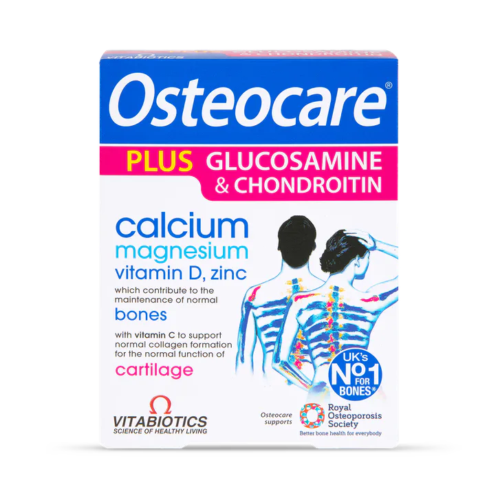 Vitabiotics Osteocare Glucosamine and Chondroitin 60 Tablets