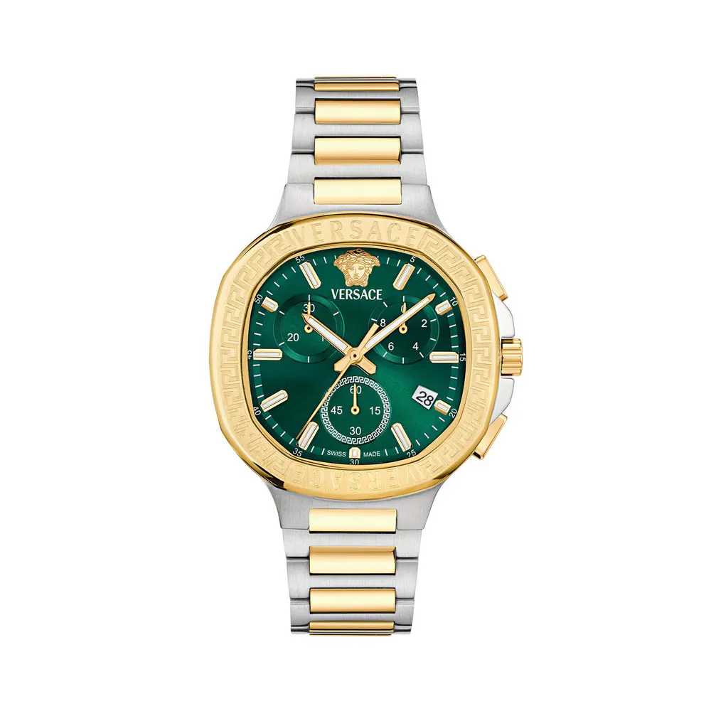 Versace Square Analogue Quartz Watch in Multi – Accessories