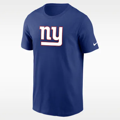 Nike New York Giants Nike Logo Essential Men's T-Shirt - Rush Blue