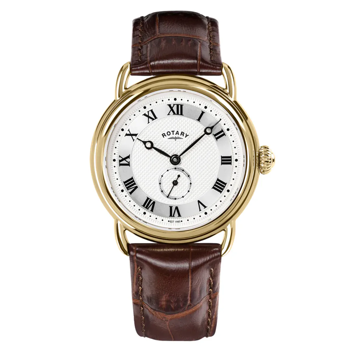 Rotary Heritage 38mm Mens Watch White