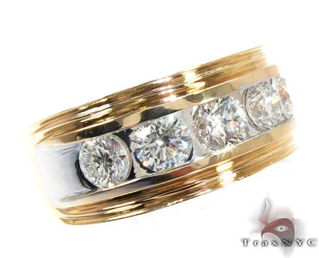 RINA - For Him FACTORY Two Tone Colossal Large Ring 26614 in Rose Gold / 7 – Ring