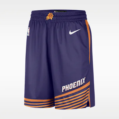 Nike Phoenix Suns Icon Edition Men's Nike Dri-FIT NBA Swingman Shorts - New Orchid/White