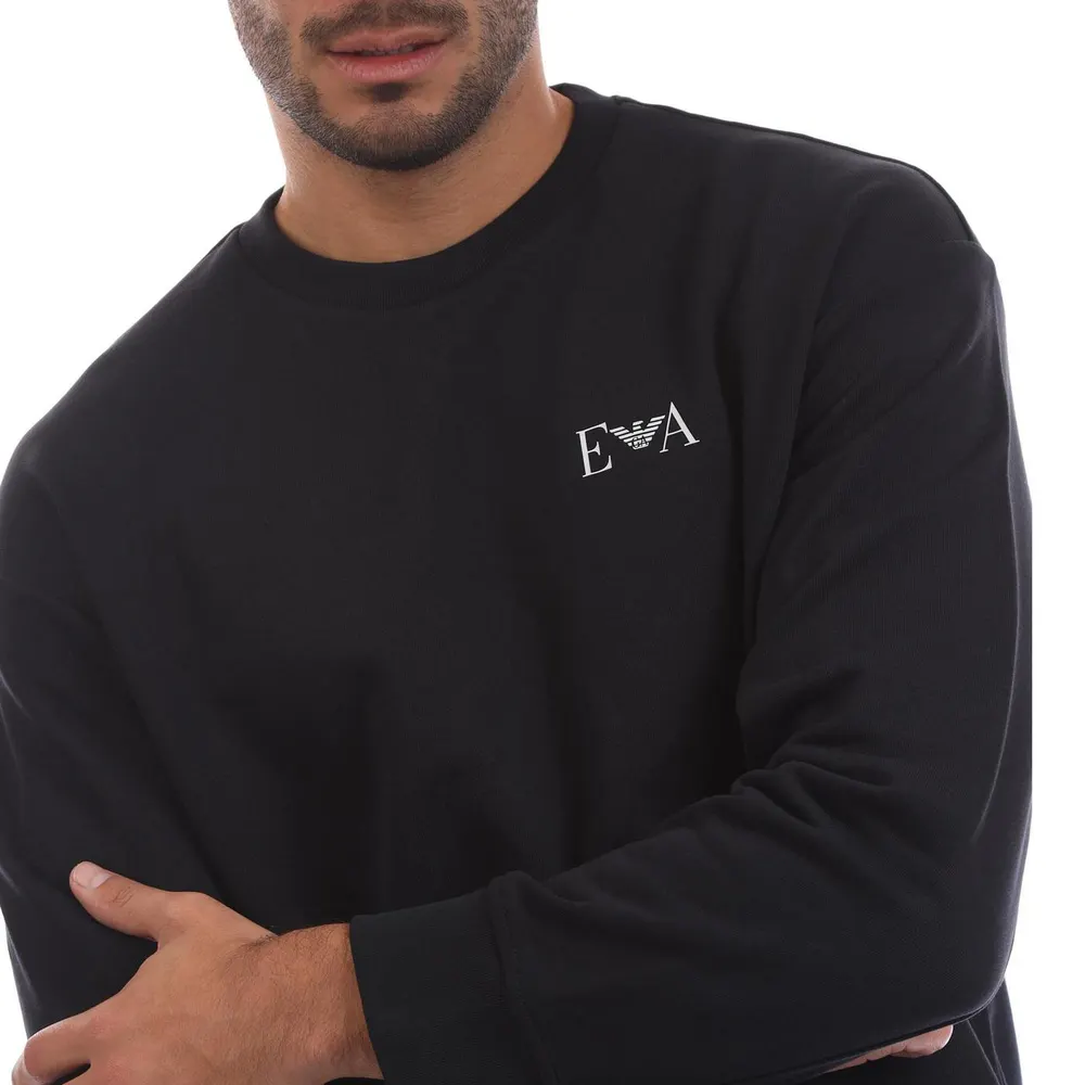 Emporio Armani Men's Crew Neck Jumper detail 2
