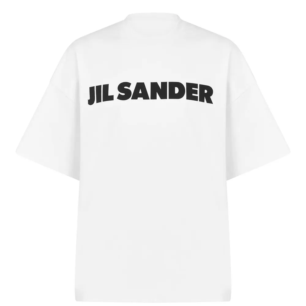 Jil Sander Logo T Shirt in 102 - Natura – Clothing