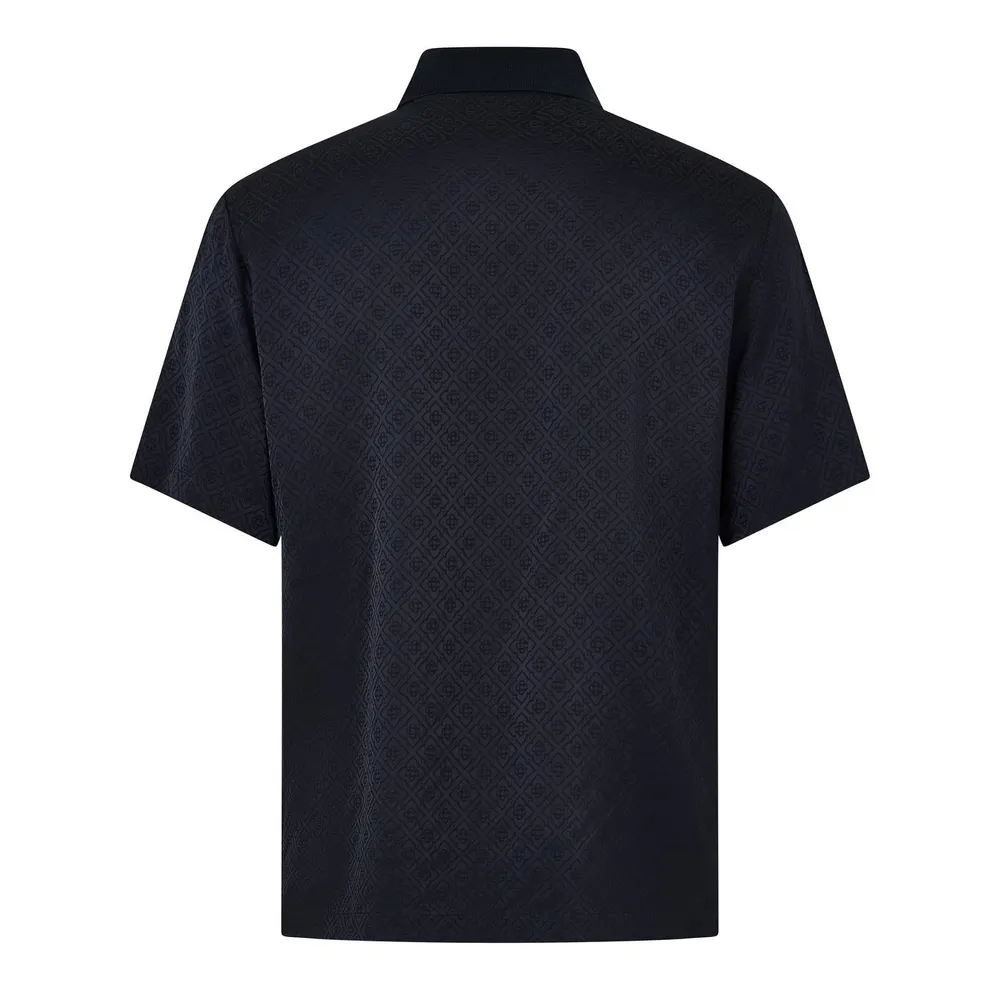Casablanca Casa Silk Mono Polo Sn63 detail 2