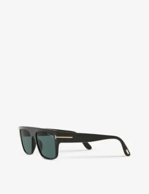 TOM FORD FT0907 Dunning square-frame acetate sunglasses detail 3