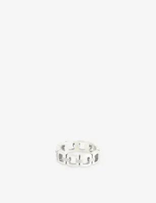 SERGE DENIMES Bond Sterling-Silver Ring - P