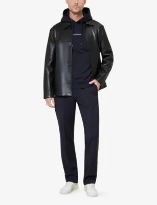 THE KOOPLES Branded Cotton-Jersey Hoody detail 2
