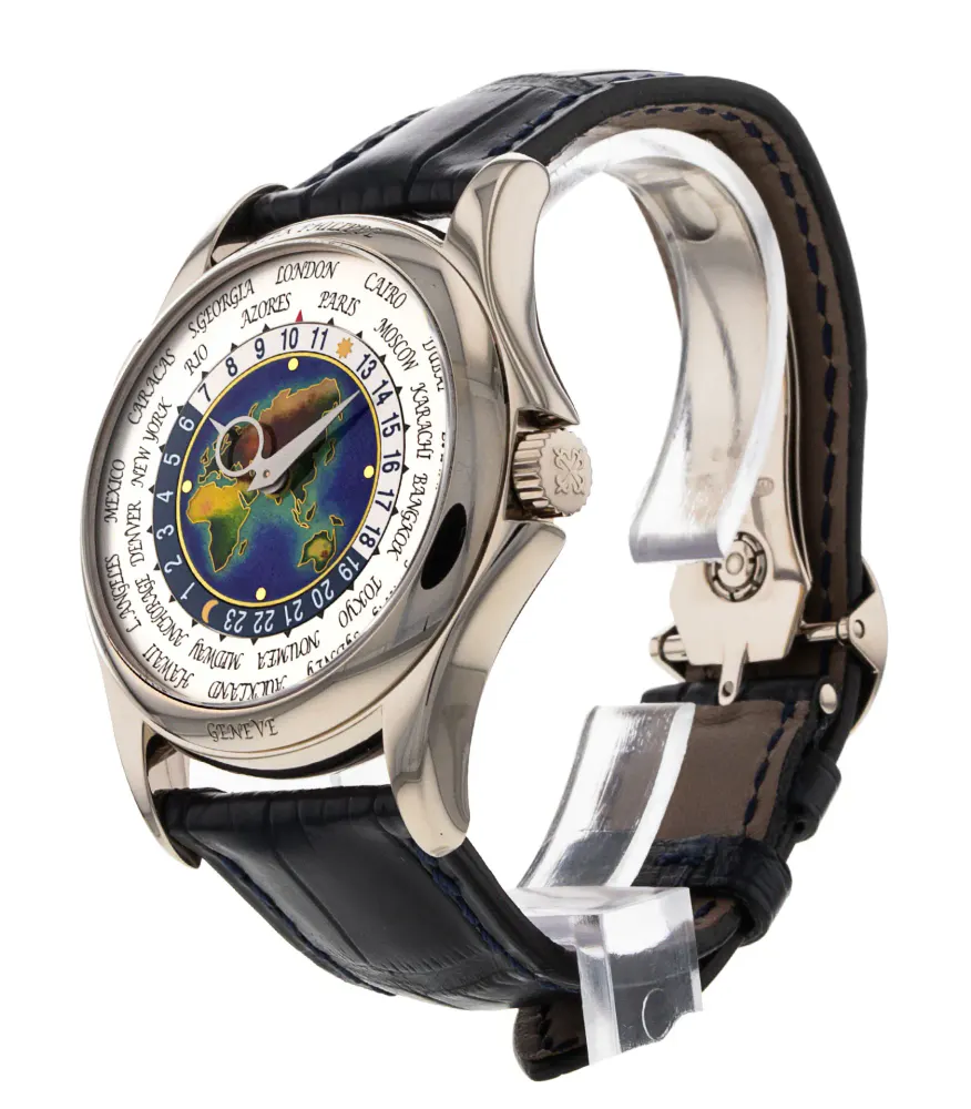 Patek Philippe World Time 5131G — 2012 — Very good in Europe/Asia, Cloisonne Enamel, additional product view 2