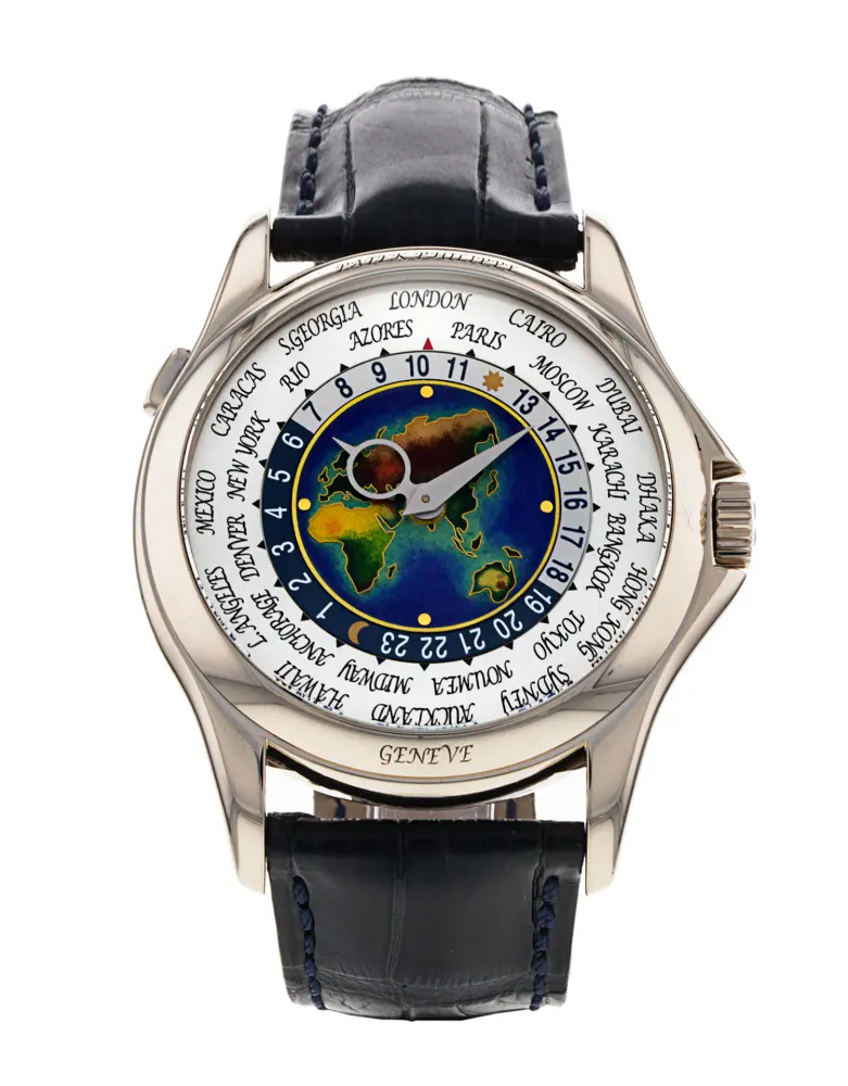Patek Philippe World Time 5131G — 2012 — Very good in Europe/Asia, Cloisonne Enamel – Pre-owned watches