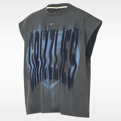 Nike Memphis Grizzlies Standard Issue Men's Nike Sleeveless Basketball Top - Iron Grey/White