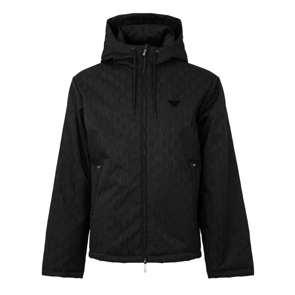 Emporio Armani Men's Blouson Full-Zip Hooded Windbreaker
