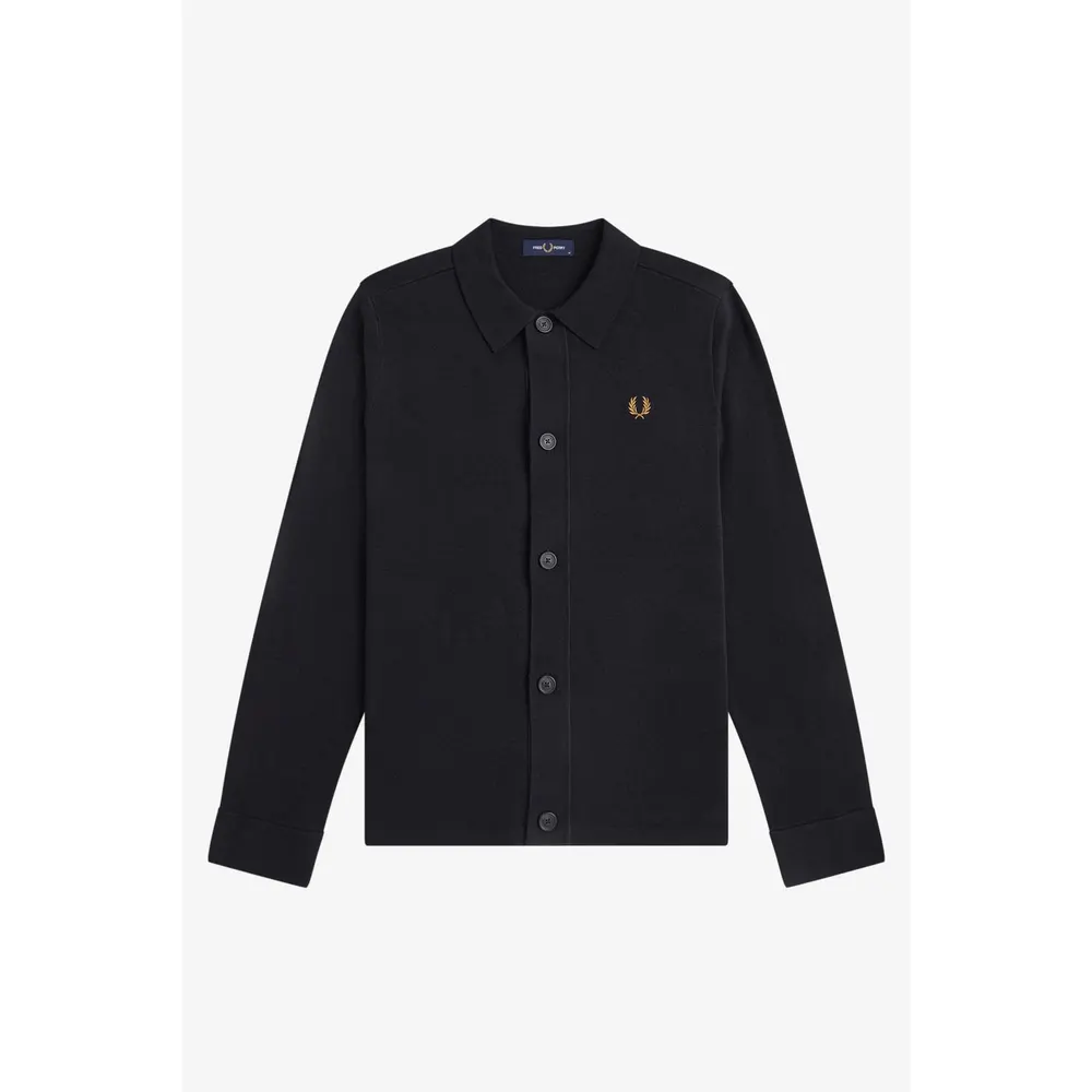 Fred Perry Men's Fine Knit Cotton Long-Sleeve Cardigan