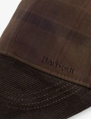 BARBOUR Macklow Tartan-Pattern Cotton Cap detail 2