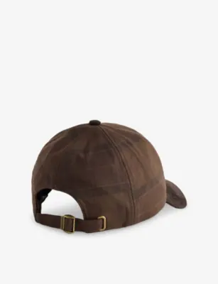 BARBOUR Macklow Tartan-Pattern Cotton Cap detail 3