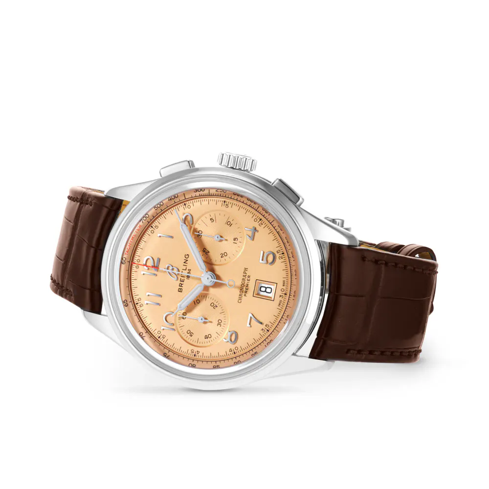 Breitling Premier B01 Chronograph 42mm Mens Watch Copper in Copper, additional product view 3