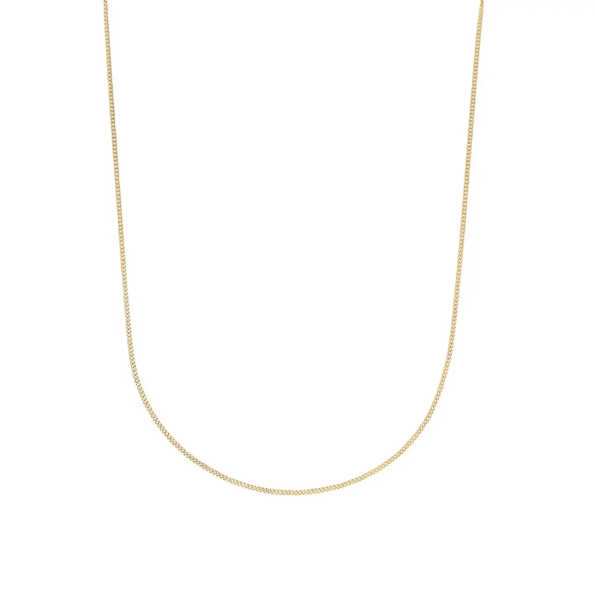 AMOR 9ct Yellow Gold Necklace - 35cm