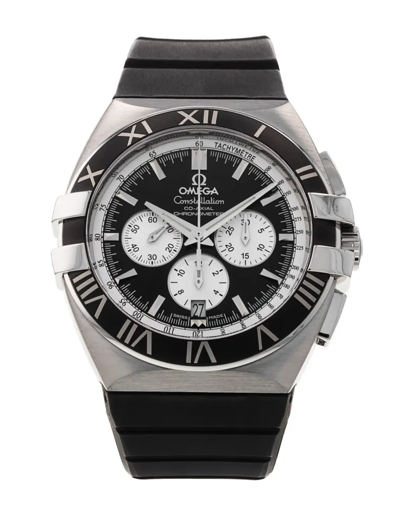 Omega Constellation Double Eagle 1819.51.91 — 2002 — Excellent in Black Roman Numeral – Pre-owned watches