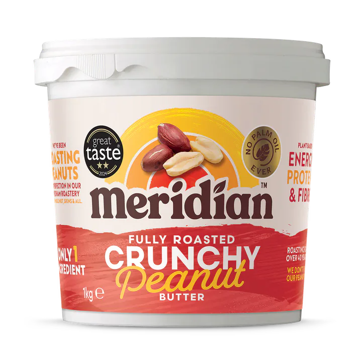 Meridian Natural Crunchy Peanut Butter 1kg