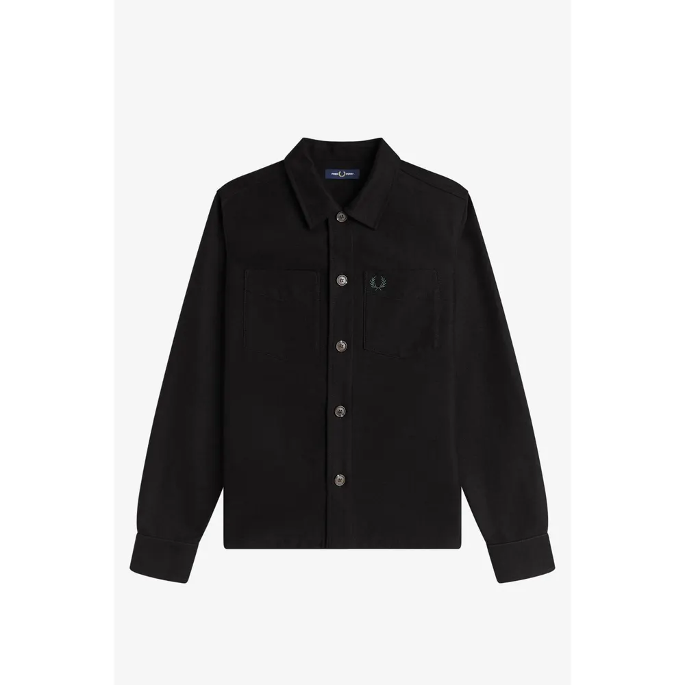 Fred Perry Men's Brushed Twill Overshirt