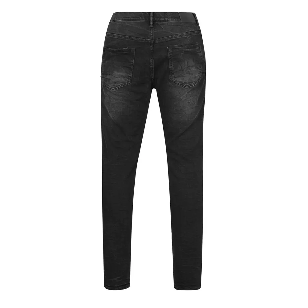 Purple Brand Mid Rise Distressed Jeans detail 2