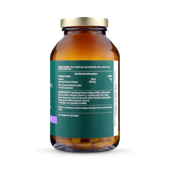 For Him Marine Collagen with Vitamin C 180 Tablets detail 3