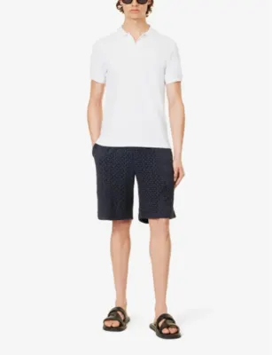 VILEBREQUIN Palatin logo-embroidered cotton polo shirt detail 2