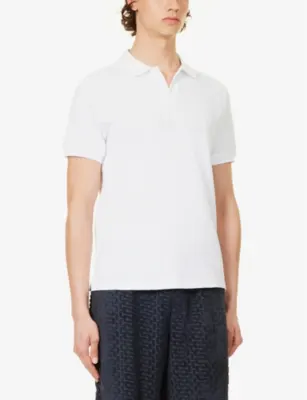 VILEBREQUIN Palatin logo-embroidered cotton polo shirt detail 3