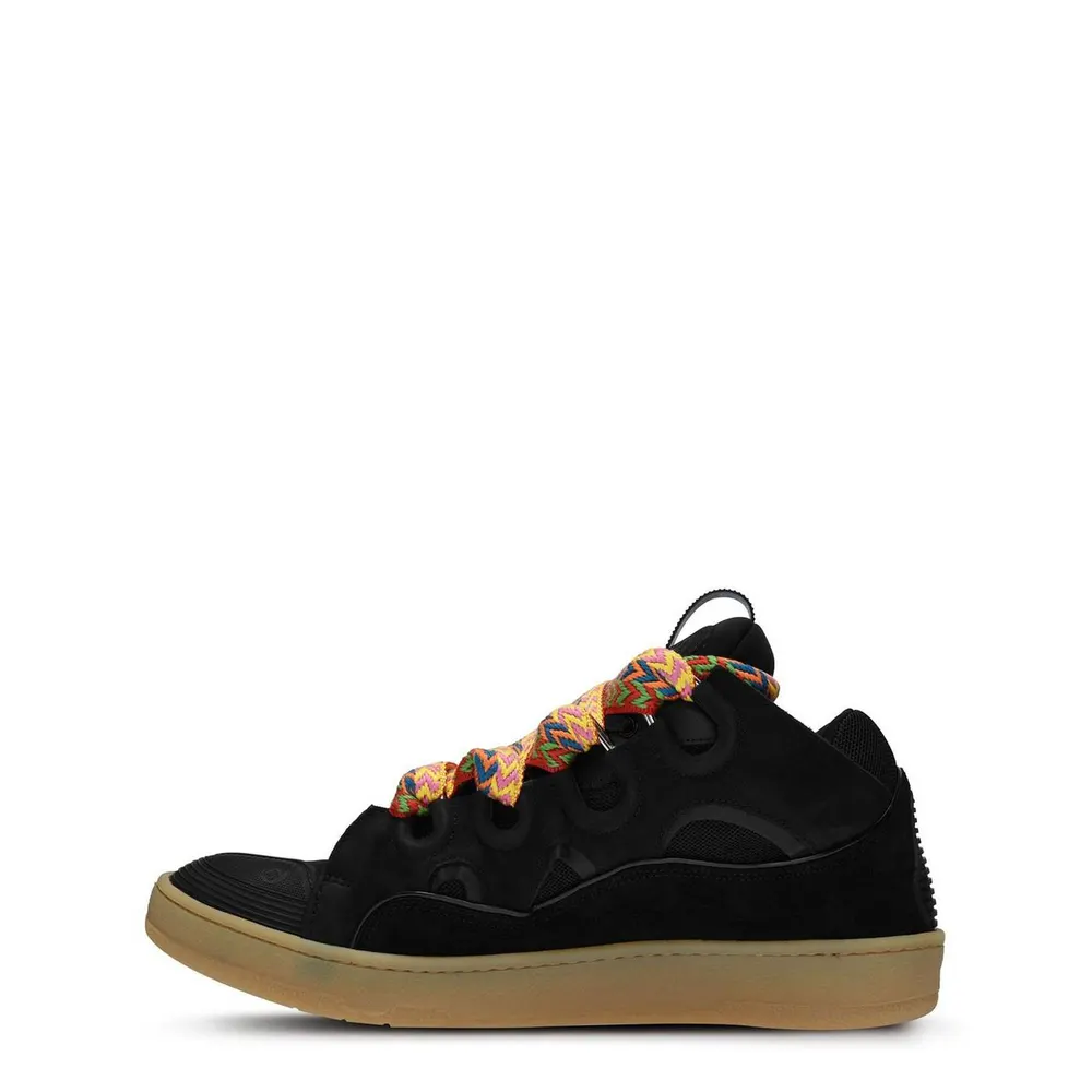 Lanvin Curb Sneakers in Black 10, additional product view 3