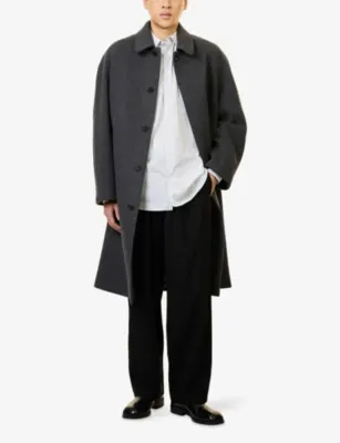 THE ROW Perlin Cashmere And Wool Coat detail 2