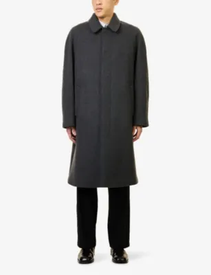 THE ROW Perlin Cashmere And Wool Coat detail 3