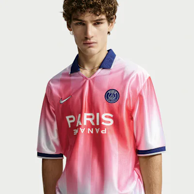 Nike Paris Saint-Germain Energy Men's Nike Dri-FIT Football Jersey - Global Red/Black/Deep Royal Blue/Field Silver