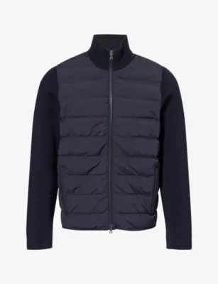 ORLEBAR BROWN Terrence Hybrid Merino-Wool And Down Funnel Jacket