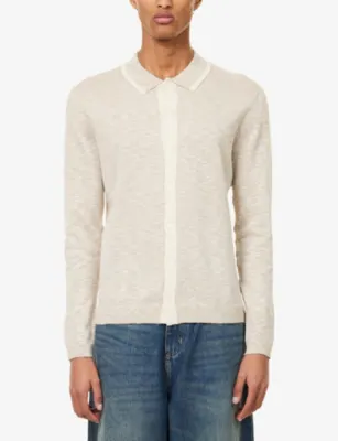 NOBL Koda Button-Up Knitted Top detail 3