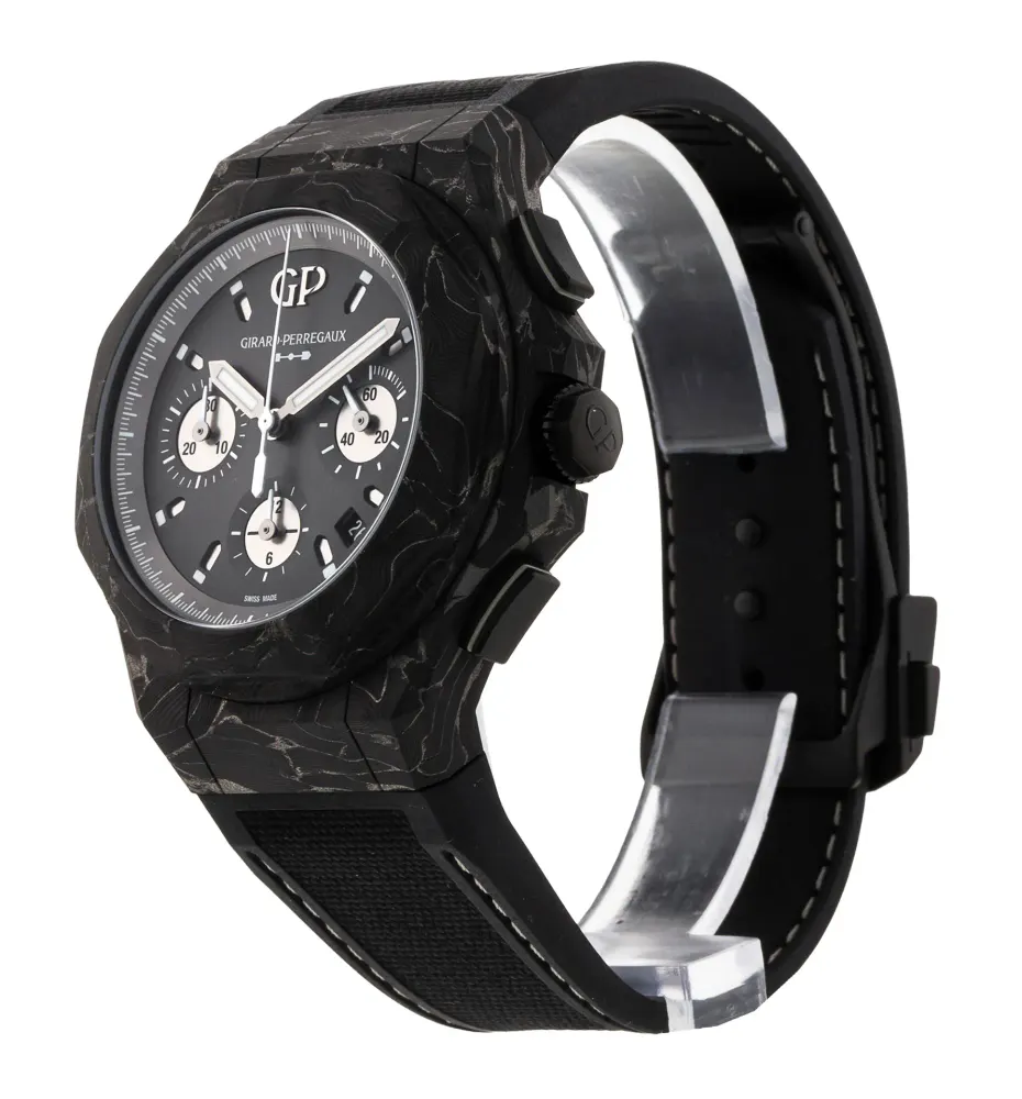 Girard Perregaux Laureato 81060-41-3222-1CX — 2025 — Excellent in Grey, additional product view 2