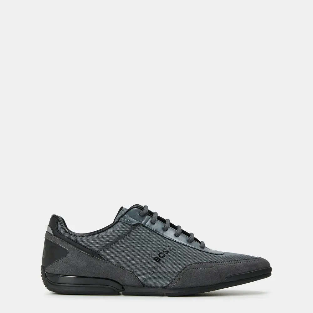 Boss Mens BOSS Saturn Low Top Everyday Trainers with Technical Mesh