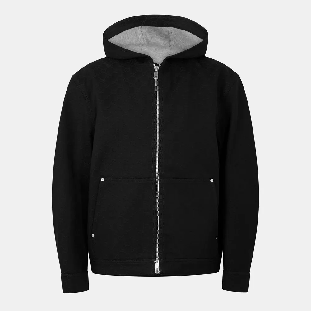 Gucci Men's Structured Fit Denim Jacket