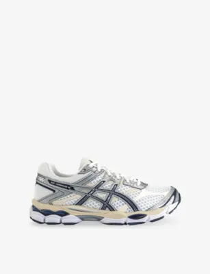ASICS Gel-Cumulus 16 Mesh Trainers - EUR 45 / 11 UK MEN in White Midnight – Mens | Trainers | Lace up trainers