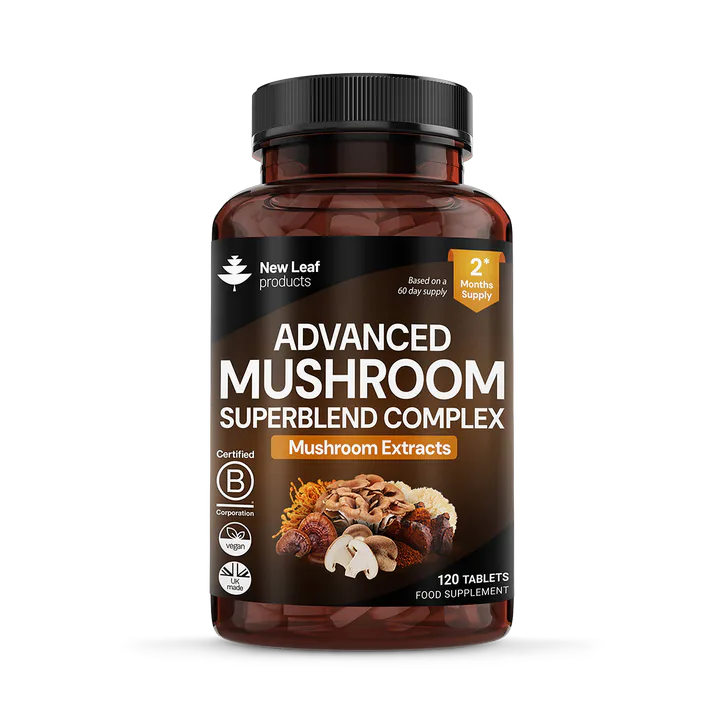 New Leaf Products Mushroom Superblen Complex Tablets 120 tablets