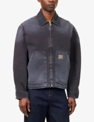 CARHARTT WIP Arcan Cotton Denim Jacket detail 3