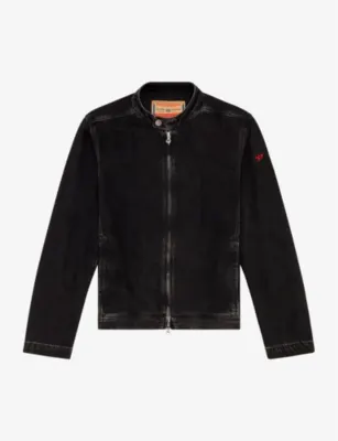 DIESEL Glory logo-embordered denim jacket