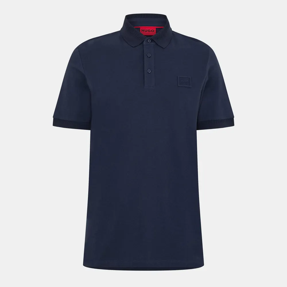 Hugo Men's Short Sleeve Breathable Stretch Polo Shirt