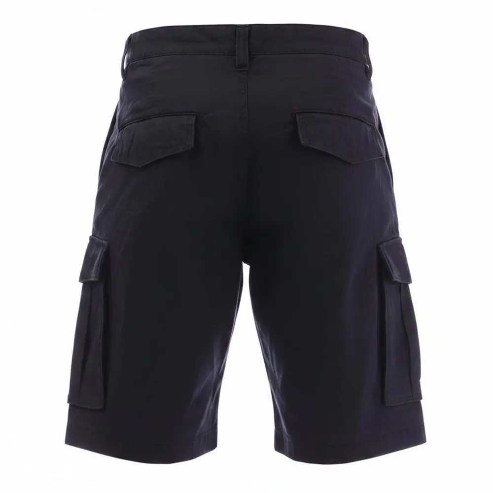 Gant Relaxed Fit Twill Cargo Shorts in Navy, additional product view 2