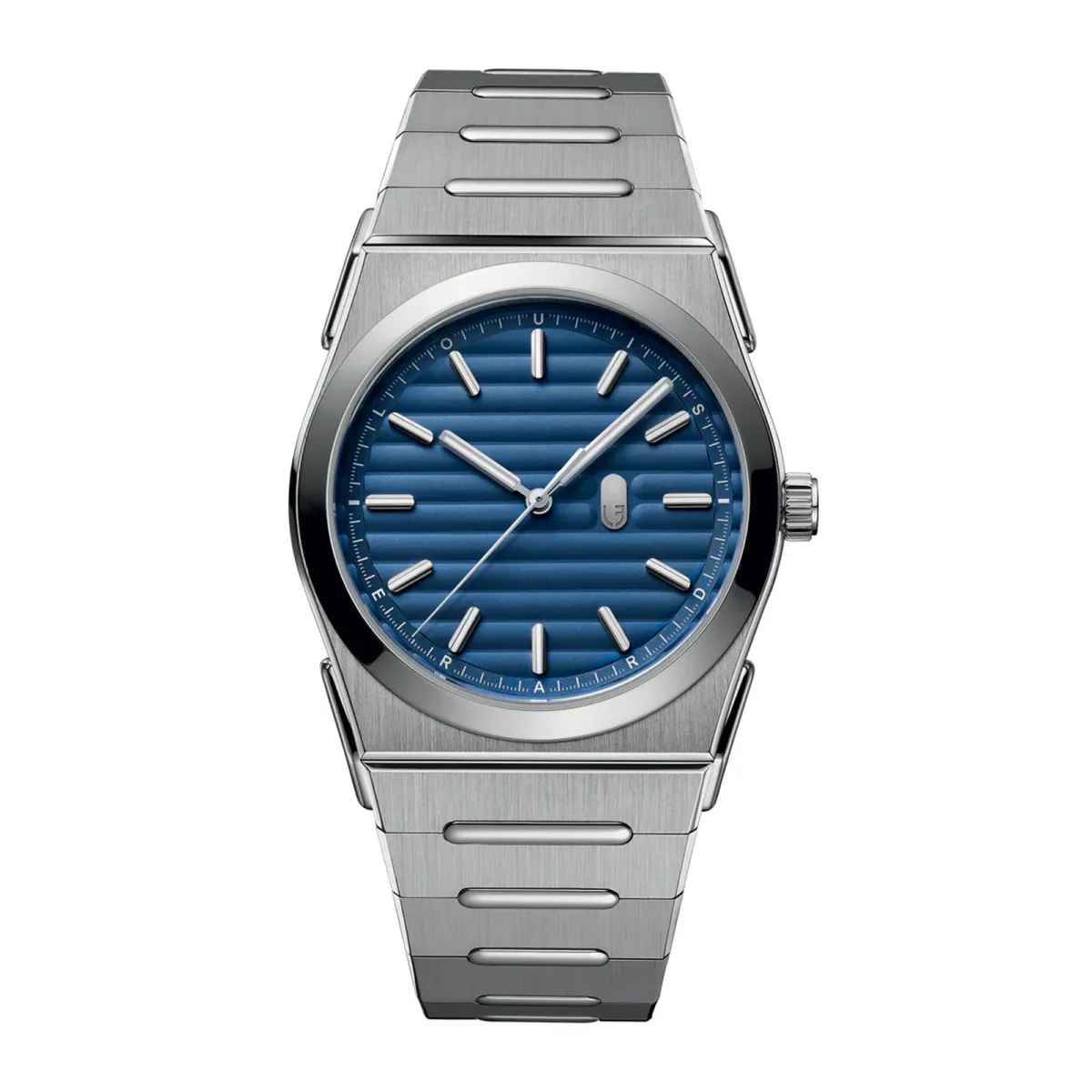 Louis Erard 2340 Blue 40mm Mens Watch Blue